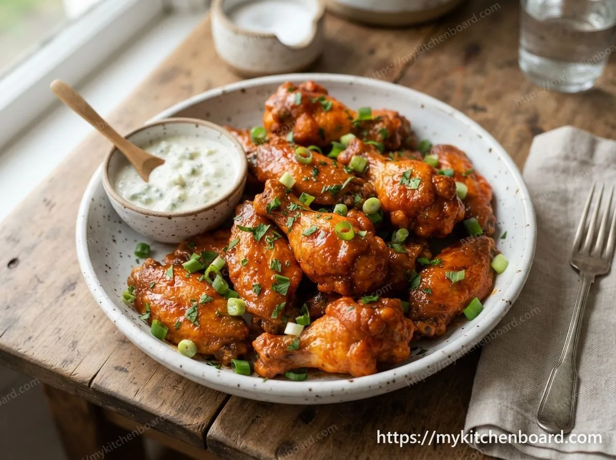 Buffalo chicken wings