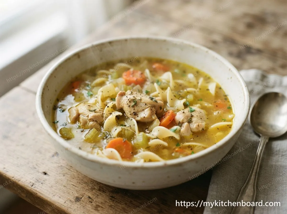 チキンヌードルスープ