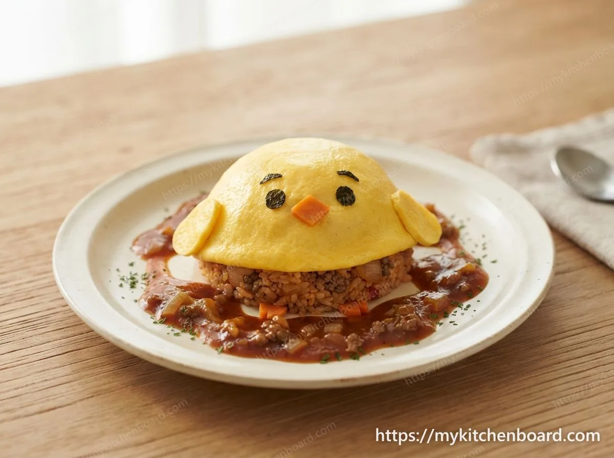 Omurice poussin