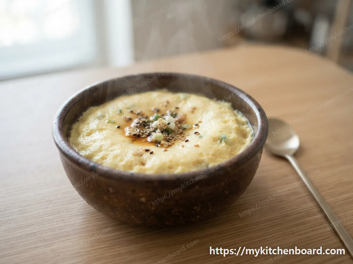電子レンジで作る牛乳ケランチム