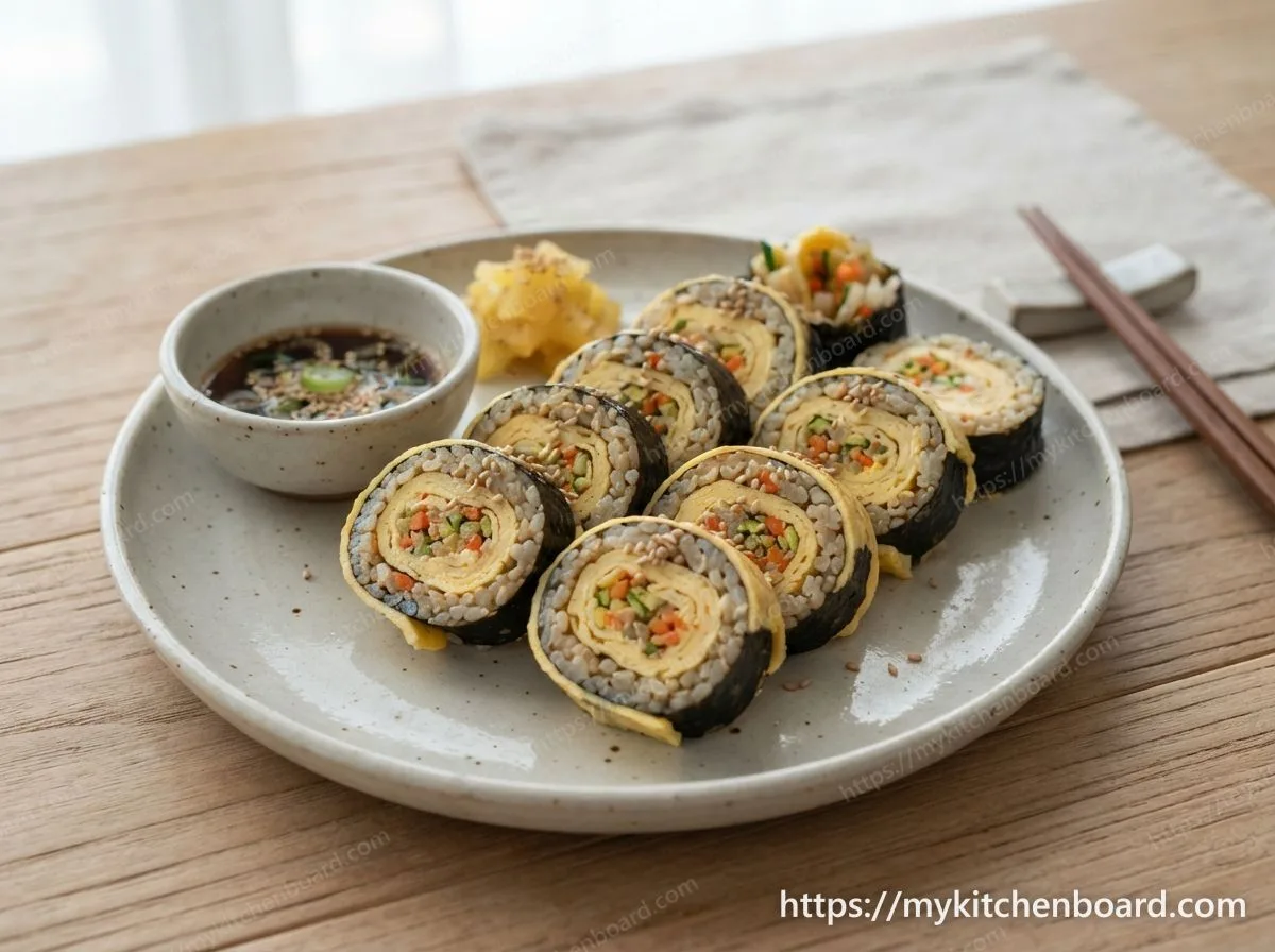 계란말이 김밥