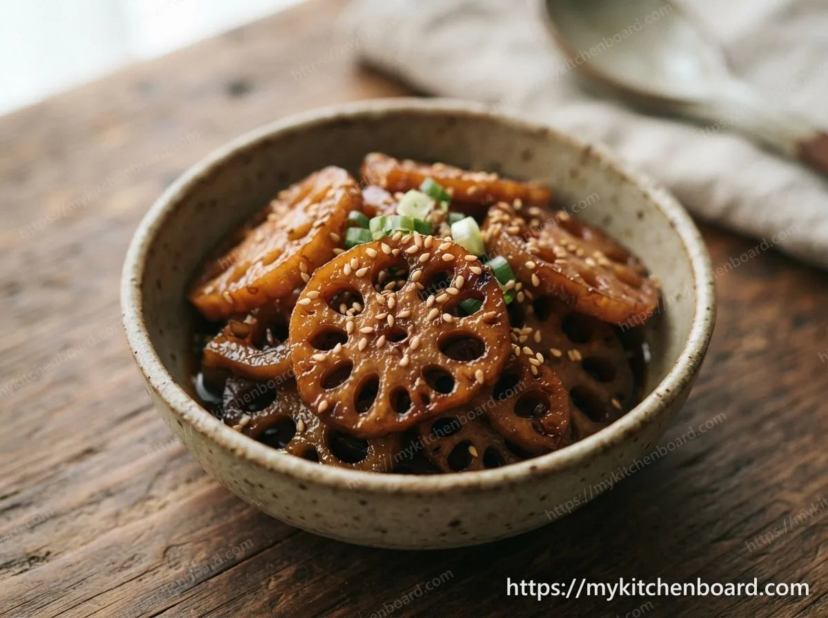 연근조림