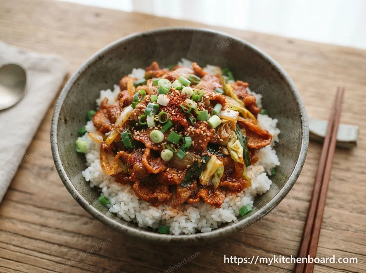 제육덮밥
